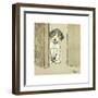 Waiting for Something to Turn Up-Cecil Aldin-Framed Premium Giclee Print