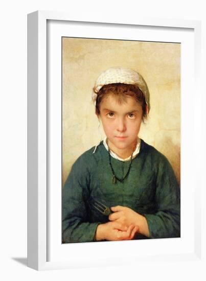 Waiting for Supper (Oil on Canvas)-Henriette Browne-Framed Giclee Print