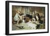 Waiting for Supper-Alfred Strutt-Framed Giclee Print