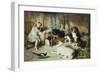 Waiting for Supper-Alfred Strutt-Framed Giclee Print