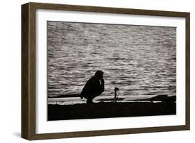Waiting for That Perfect Shot-Sharon Wish-Framed Photographic Print