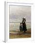 Waiting for the Boats, 1881-Philippe Lodowyck Jacob Frederik Sadee-Framed Giclee Print