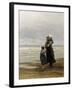 Waiting for the Boats, 1881-Philippe Lodowyck Jacob Frederik Sadee-Framed Giclee Print