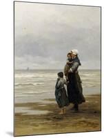 Waiting for the Boats, 1881-Philippe Lodowyck Jacob Frederik Sadee-Mounted Giclee Print