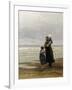 Waiting for the Boats, 1881-Philippe Lodowyck Jacob Frederik Sadee-Framed Giclee Print