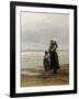 Waiting for the Boats, 1881-Philippe Lodowyck Jacob Frederik Sadee-Framed Giclee Print
