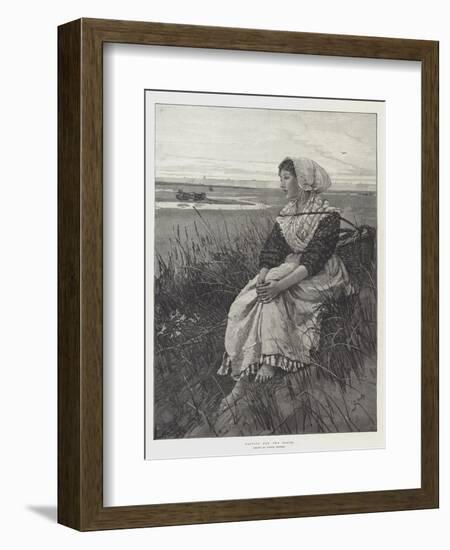 Waiting for the Boats-Lionel Percy Smythe-Framed Giclee Print