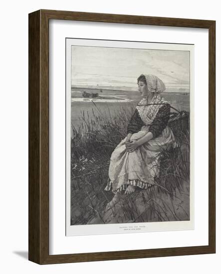 Waiting for the Boats-Lionel Percy Smythe-Framed Giclee Print