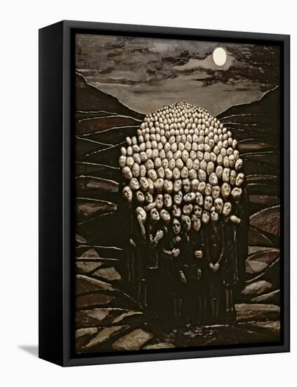 Waiting for the Day, 1979-Evelyn Williams-Framed Stretched Canvas