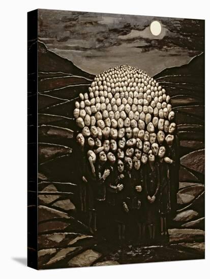Waiting for the Day, 1979-Evelyn Williams-Stretched Canvas