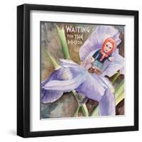 Waiting for the Doctor 2-Jennifer Redstreake Geary-Framed Art Print