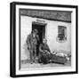 Waiting for the Doctor in Remote Galway, Ireland, 1922-AW Cutler-Framed Giclee Print