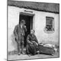 Waiting for the Doctor in Remote Galway, Ireland, 1922-AW Cutler-Mounted Giclee Print