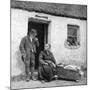 Waiting for the Doctor in Remote Galway, Ireland, 1922-AW Cutler-Mounted Giclee Print