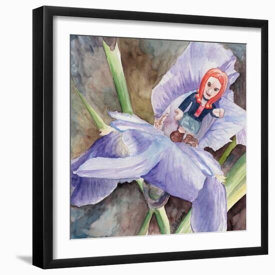 Waiting for the Doctor-Jennifer Redstreake Geary-Framed Art Print