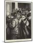Waiting for the Doors to Open, the Crowd Outside the Salon at Monte Carlo-Charles Paul Renouard-Mounted Giclee Print