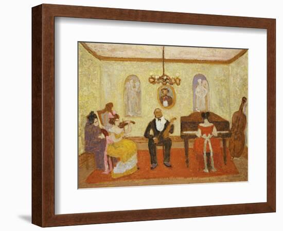 Waiting for the Entrance-Pedro Figari-Framed Giclee Print