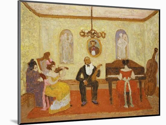 Waiting for the Entrance-Pedro Figari-Mounted Giclee Print