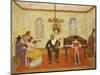 Waiting for the Entrance-Pedro Figari-Mounted Giclee Print