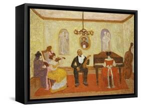 Waiting for the Entrance-Pedro Figari-Framed Stretched Canvas