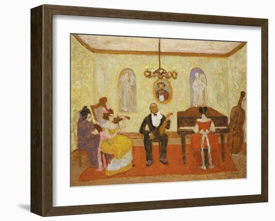 Waiting for the Entrance-Pedro Figari-Framed Giclee Print