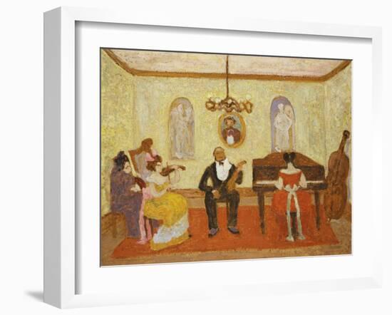 Waiting for the Entrance-Pedro Figari-Framed Giclee Print