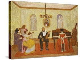 Waiting for the Entrance-Pedro Figari-Stretched Canvas