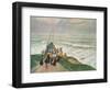 Waiting for the Fishermen (Bretagne), 1894-Henry Moret-Framed Giclee Print