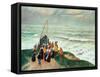 Waiting for the Fishermen in Brittany-Henry Moret-Framed Stretched Canvas