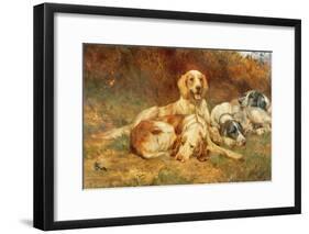 Waiting for the Guns-Thomas Blinks-Framed Giclee Print