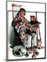 "Waiting for the New Year,"January 3, 1925-William Meade Prince-Mounted Giclee Print