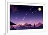 Waiting for the Perseids - Jack & Jill-Richard Hoit-Framed Giclee Print