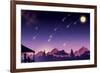 Waiting for the Perseids - Jack & Jill-Richard Hoit-Framed Giclee Print