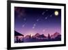 Waiting for the Perseids - Jack & Jill-Richard Hoit-Framed Giclee Print