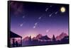 Waiting for the Perseids - Jack & Jill-Richard Hoit-Framed Stretched Canvas