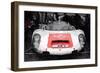 Waiting for the race Watercolor-NaxArt-Framed Art Print
