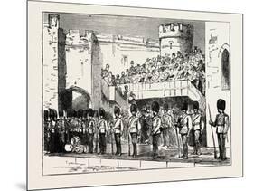 Waiting for the Shah at the Tower, London, UK, 1873-null-Mounted Giclee Print