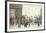 Waiting For The Shops To Open-Laurence Stephen Lowry-Framed Giclee Print