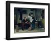 Waiting for the Stage, 1851-Richard Caton Woodville-Framed Giclee Print