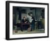 Waiting for the Stage, 1851-Richard Caton Woodville-Framed Giclee Print