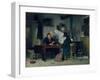 Waiting for the Stage, 1851-Richard Caton Woodville-Framed Giclee Print