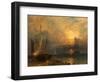 Waiting for the Tide, Sunset, 1866-Henry Dawson-Framed Giclee Print