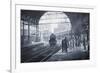 Waiting for the Train, 2008-Kevin Parrish-Framed Giclee Print