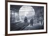 Waiting for the Train, 2008-Kevin Parrish-Framed Giclee Print