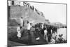 Waiting for the Troop Barges to Arrive, Tigris River, Baghdad, Iraq, 1917-1919-null-Mounted Giclee Print