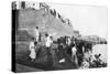 Waiting for the Troop Barges to Arrive, Tigris River, Baghdad, Iraq, 1917-1919-null-Stretched Canvas