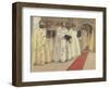 Waiting for the Tzar, 1901-Andrei Petrovich Ryabushkin-Framed Giclee Print