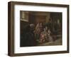 Waiting for the Verdict, 1859-Abraham Solomon-Framed Giclee Print