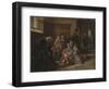 Waiting for the Verdict, 1859-Abraham Solomon-Framed Giclee Print