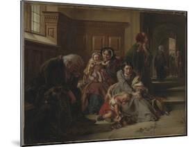 Waiting for the Verdict, 1859-Abraham Solomon-Mounted Giclee Print